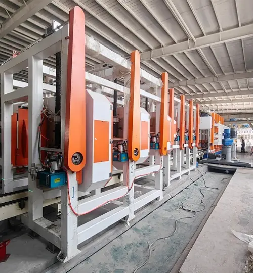 내몽고 오르도스 고객의 일일 생산량 300입방미터의 경량 블록 생산 라인 프로젝트